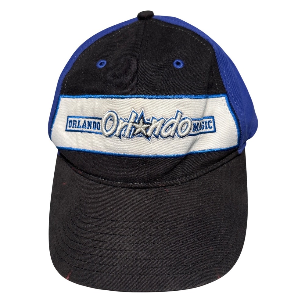 Orlando Magic Hat 47 Twins Hardwood Classics NBA Basketball Cap Blue Black OSFA